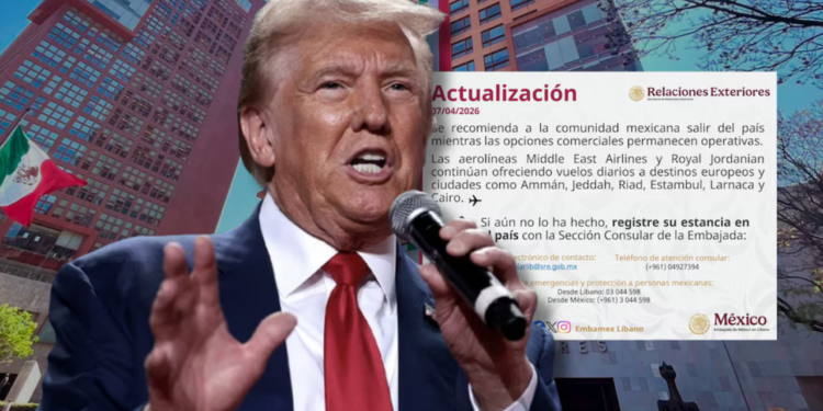 Embajada de México en Líbano recomienda a connacionales salir del país ante escalada de tensión en Medio Oriente