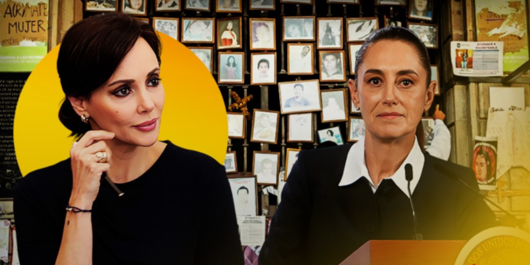 Lilly Téllez acusa a gobierno de Sheinbaum de “Manipular cifras” de desaparecidos