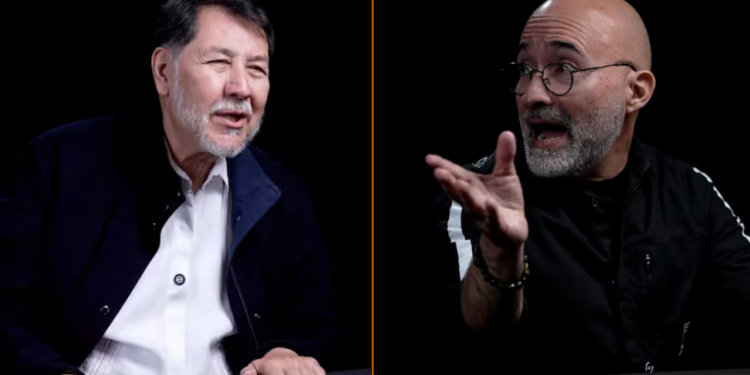 Fernández Noroña abandona entrevista por cuestionamientos sobre su mansión en Tepoztlán
