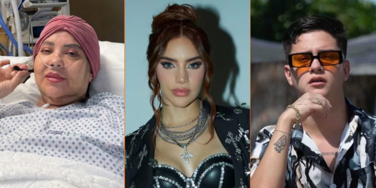 Difunden video de Kimberly Loaiza donde ayuda a su cuñado con 600 mil pesos mientras su familia pide donaciones para su madre