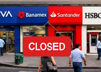 Confirman fecha del próximo cierre masivo de bancos en México, suspenderán operaciones 3 días continuos