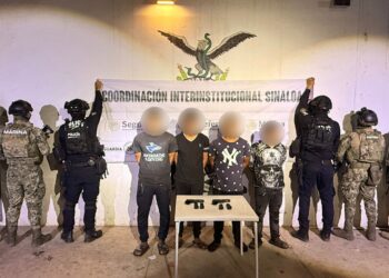Tras balear casa en Villas del Rey, fuerza Interinstitucional detiene a 4 con armas