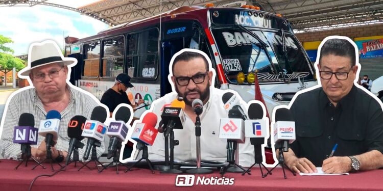Transporte urbano mejorará seguridad, vigilancia y movilidad tras aumento tarifario en Sinaloa