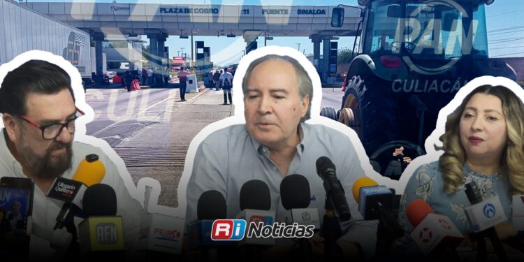 La toma de casetas es por la crisis económica que enfrentan los productores: PAN Culiacán