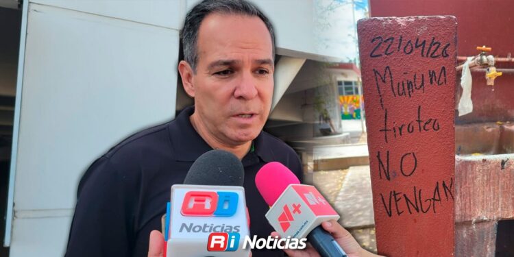 Pintas con amenazas en escuelas evidencian que la delincuencia no tiene límites: Miguel Calderón Quevedo