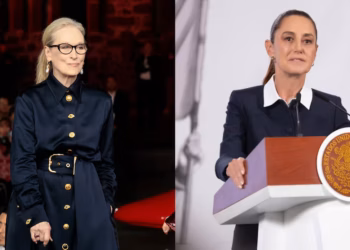Sheinbaum regresa alago a Meryl Streep por sus comentarios durante su visita a México: “Es una gran actriz”