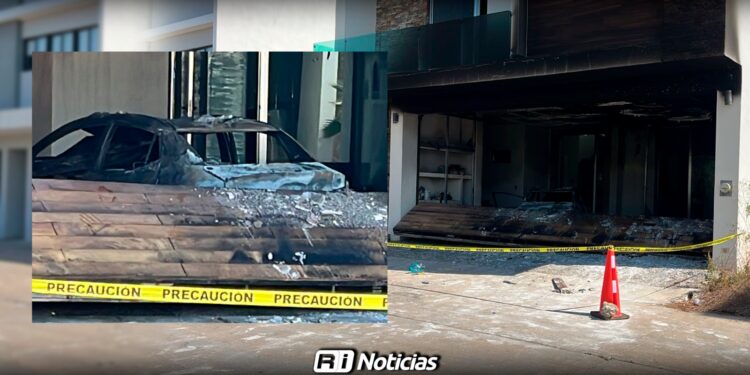 Vandalizan e incendian vivienda en Isla Musala en Culiacán