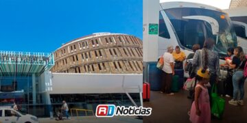 Flujo de pasajeros aumenta un 11% en la Central de Autobuses de Mazatlán por Semana Santa
