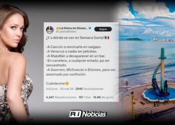 Laisha Wilkins genera polémica al criticar Mazatlán como destino turístico por violencia
