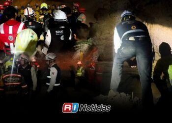 Continúan labores de rescate en la mina Santa Fe a diez días del incidente