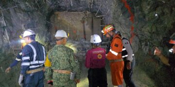 Siguen los trabajos para rescatar a los mineros atrapados en mina Santa Fe