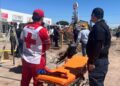 Rescatan de zanja a dos trabajadores de Japama sepultados en Los Mochis