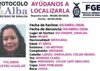 Localizan con vida a Yolanda; mujer desaparecida en Escuinapa