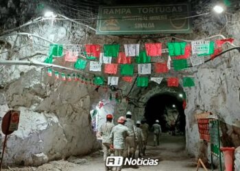 Intensifican trabajos de extracción de agua y comunicación en mina Santa Fe