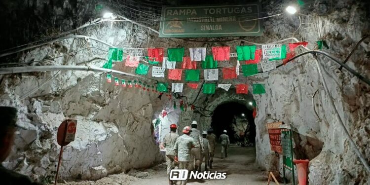 Intensifican trabajos de extracción de agua y comunicación en mina Santa Fe