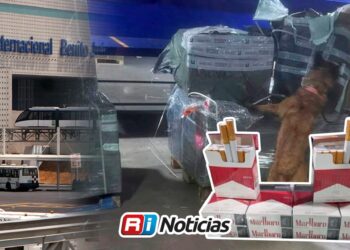 Decomisan en el AICM cargamento de cigarrillos con valor de 9.5 millones de pesos