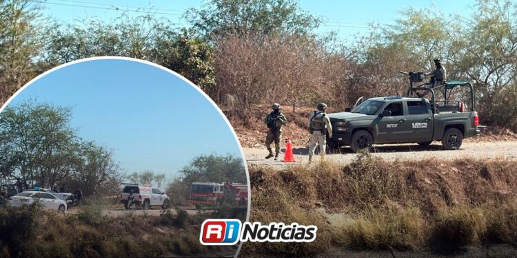 Localizan cuerpo de hombre flotando en el canal San Lorenzo en Culiacán
