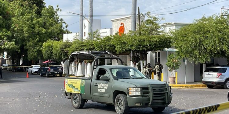 Violento ataque a balazos deja un hombre sin vida en Las Quintas, en Culiacán