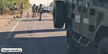 Se registra enfrentamiento entre Estatales y civiles armados en la Mazatlán-Tepic; hay un herido
