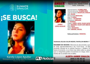 Buscan a Karely López de 15 años, desapareció el martes pasado en Mazatlán