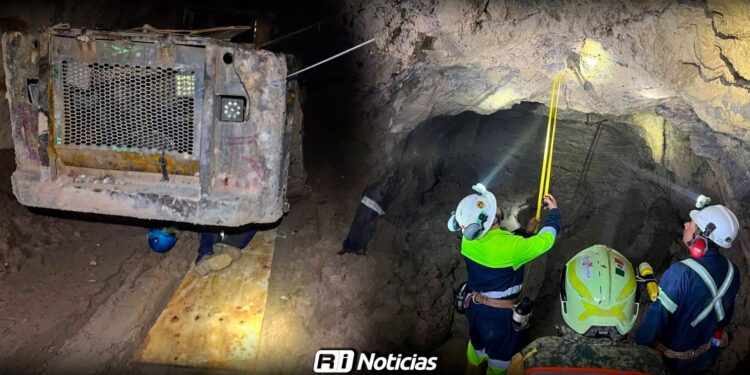 Mantienen búsqueda ininterrumpida de minero atrapado en la mina Santa Fe, en El Rosario