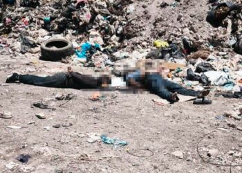 Localizan dos hombres asesinados en zona del basurón de Culiacán