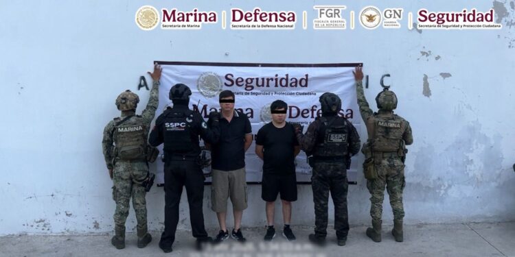 Mazatlán bajo operativo: detienen a dos de “Los Chapitos” con potente arsenal