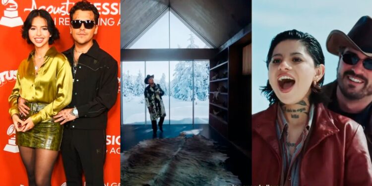 Aseguran que Nodal abandonó el hogar que compartía con Ángela Aguilar tras polémica por videoclip “Un Vals”