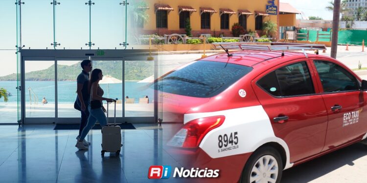 Taxis en temporada turística operan al 60%: turistas salen menos de hoteles
