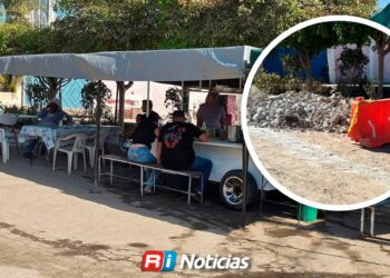 Obstrucción en El Vainillo: Escombro del Ayuntamiento afecta a comerciantes locales