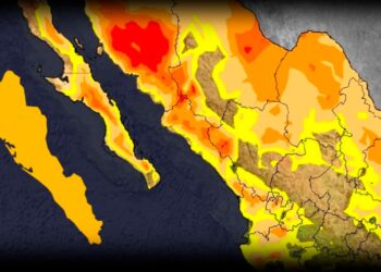 Anticiclón provocará intensa onda de calor en México; Sinaloa y otros 16 estados en alerta por altas temperaturas