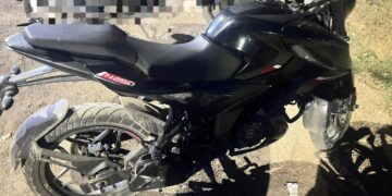 Policía Municipal recupera motocicleta con reporte de robo en Villa Florida