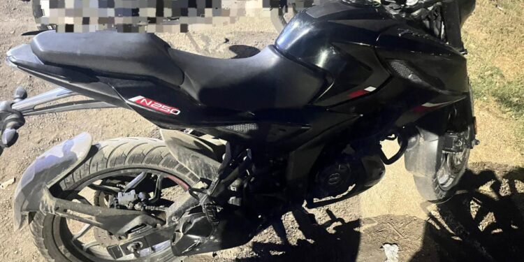 Policía Municipal recupera motocicleta con reporte de robo en Villa Florida