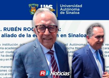 UAS respalda a Rubén Rocha Moya y lo califica como aliado de la educación