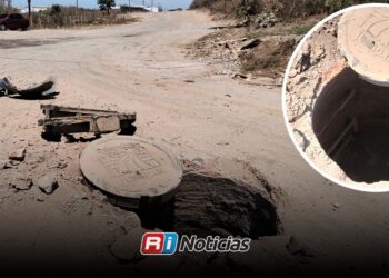 Trampa mortal en Mazatlán: alcantarilla abierta pone en riesgo a vecinos