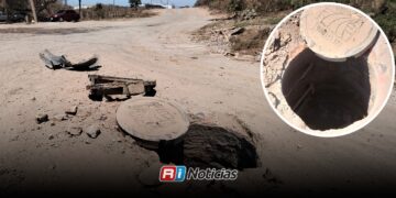 Trampa mortal en Mazatlán: alcantarilla abierta pone en riesgo a vecinos