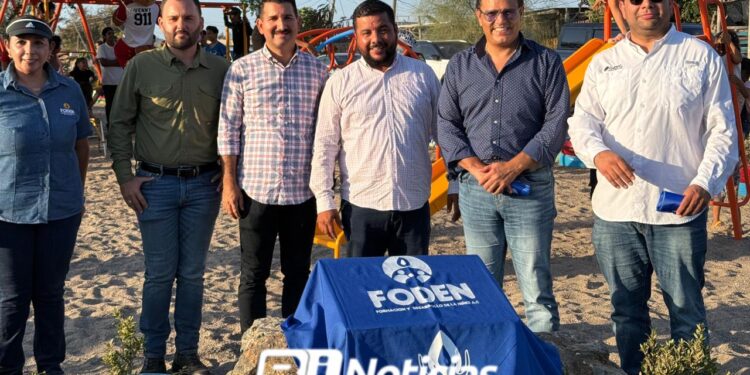 FODEN inaugura parque comunitario y celebra el Día del Niño en Mazatlán
