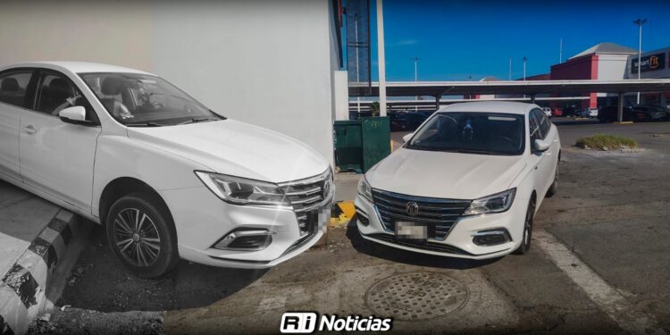 Intento de robo de vehículo en Soriana Insurgentes termina con unidad impactada