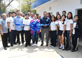 Se inauguraron nuevos espacios que beneficiarán a la comunidad estudiantil del bachillerato universitario de la UAS en Mazatlán
