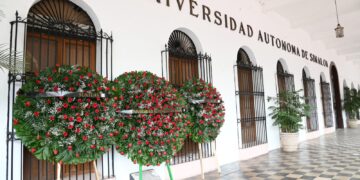 Reivindica la UAS la memoria de sus mártires, María Isabel Landeros y Juan de Dios Quiñónez, como pilar de la autonomía y la educación pública