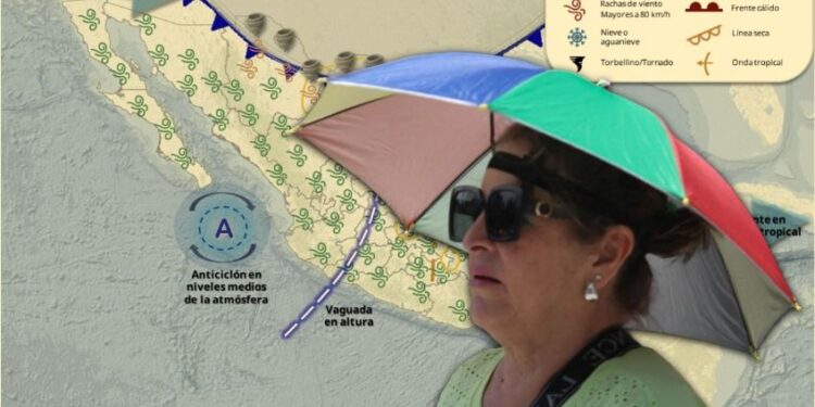 Temperaturas de 40 a 45 °C en Sinaloa, Michoacán y Guerrero del sábado al martes: LISTA de zonas con calor extremo