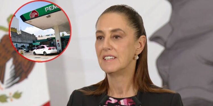 Si no hubiera apoyo a la gasolina, el litro estaría en más de 30 pesos, dice Sheinbaum