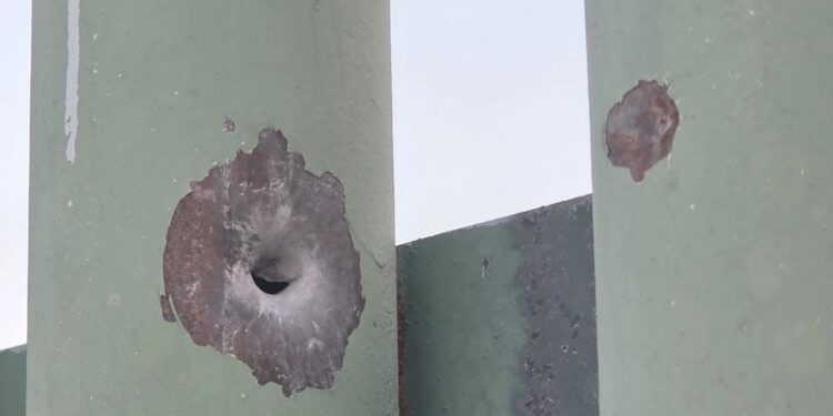 Atacan a balazos el Hospital General de Escuinapa; no hay lesionados