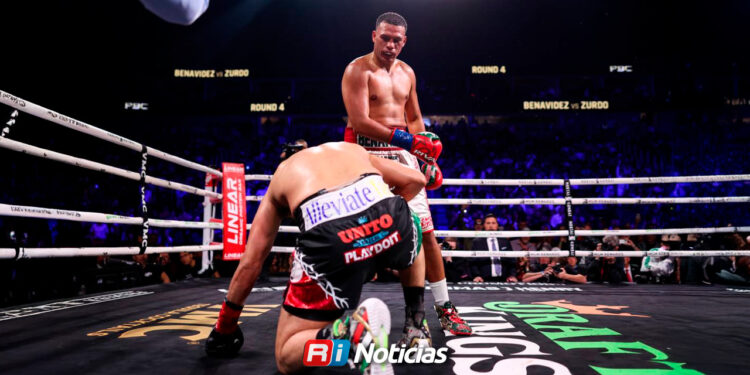 Cayó el “Zurdo”: Benavidez lo noquea y conquista el peso crucero