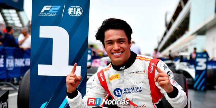 ¡Histórico! Noel León gana la sprint del GP de Canadá y logra su primer triunfo en Fórmula 2
