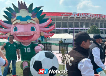 Gobierno de CDMX niega que FIFA ordenara retirar ajolote rumbo al Mundial 2026