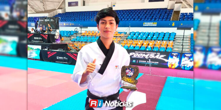 Mazatleco Nery Frías asegura su lugar en el Mundial de Poomsae 2026