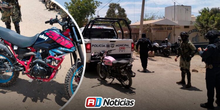 SSP Mazatlán y Marina recuperan tres motocicletas con reporte de robo