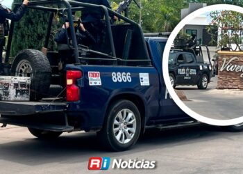 Movilización de seguridad en residencial Carlos V genera expectación en el norte de Culiacán