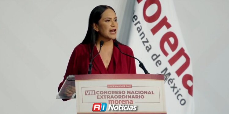 Ariadna Montiel asume la dirigencia nacional de Morena tras Congreso Extraordinario en CDMX